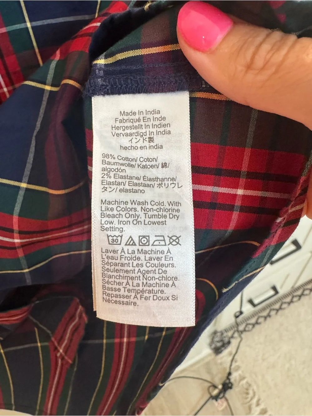 Jcrew plaid button up